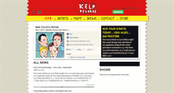 Desktop Screenshot of kelprecords.com