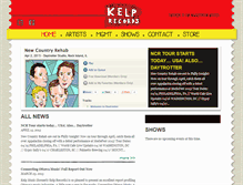 Tablet Screenshot of kelprecords.com